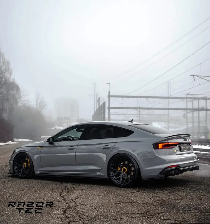 AUDI RS5 NARDO GREY WITH CUSTOM FORGED WHEELS