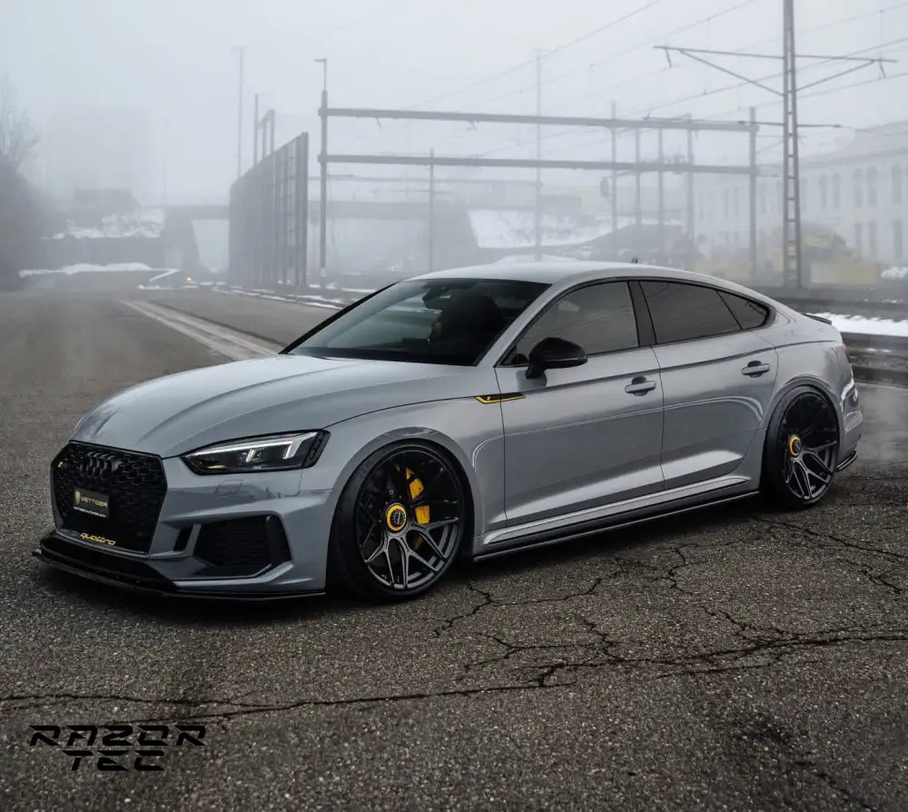 AUDI RS5 NARDO GREY WITH CUSTOM FORGED WHEELS