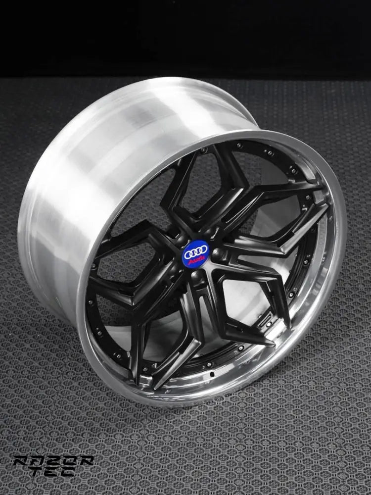 AUDI RS6 2-PIECE FORGED WHEELS - MATCHING BRAKE CALIPERS