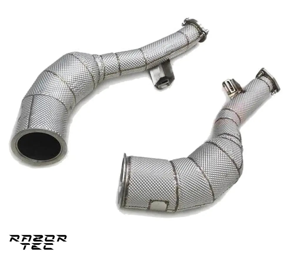 AUDI RS6 C8 4.0L CATLESS / CATTED DOWNPIPES
