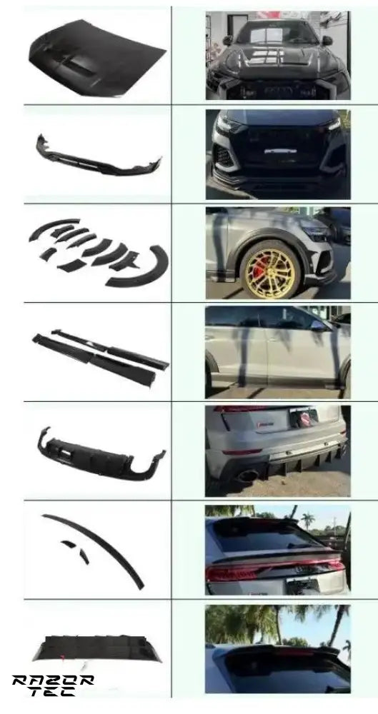 AUDI RSQ8 CARBON FIBER KIT