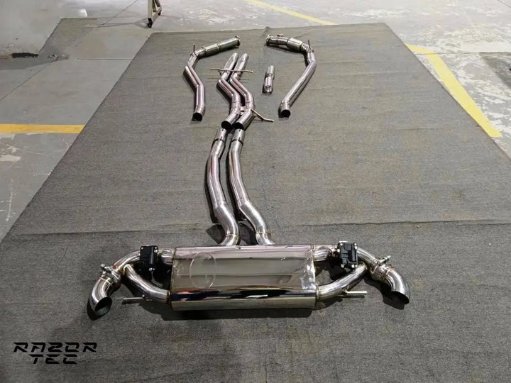 AUDI Q8 55 TFSI VALVETRONIC RAZOR EXHAUST SYSTEM