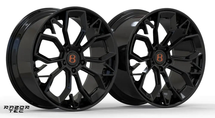 BENTLEY GT RAZOR FORGED WHEELS