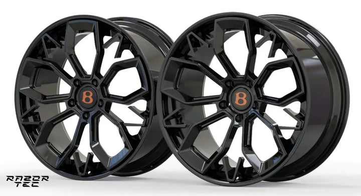 BENTLEY GT RAZOR FORGED WHEELS
