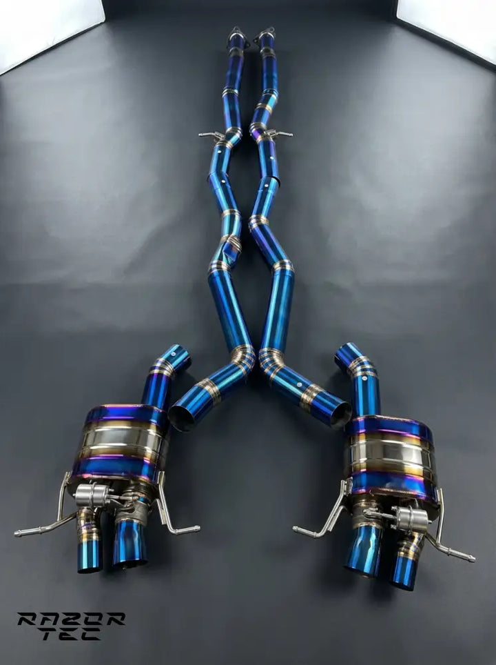 BENTLEY GT W12 6.0L VALVETRONIC EXHAUST SYSTEM