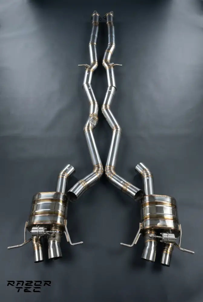 BENTLEY GT W12 6.0L VALVETRONIC EXHAUST SYSTEM