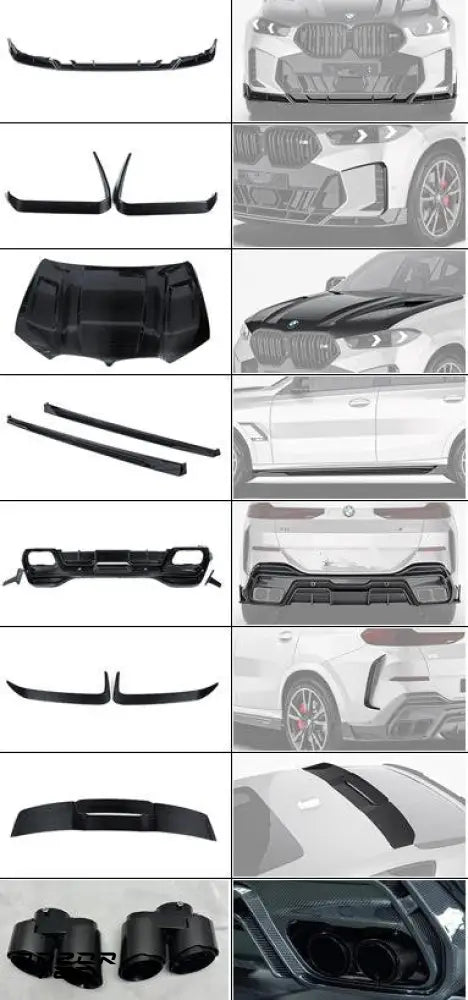 BMW X6 G06 CARBON FIBER BODY KIT