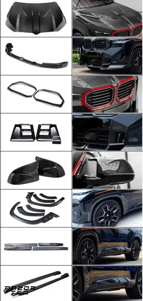 BMW XM CARBON FIBER BODY KIT II