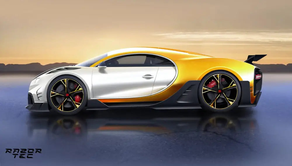 BUGATTI CHIRON CARBON FIBER RAZOR BODY KIT