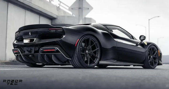 FERRARI 296 CARBON FIBER AERO KIT