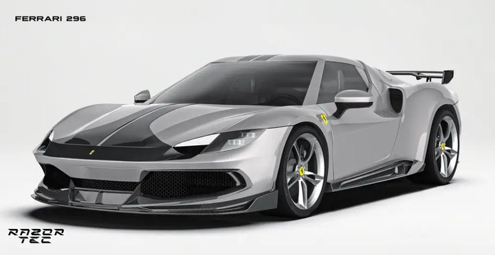 FERRARI 296 CARBON FIBER PARTS