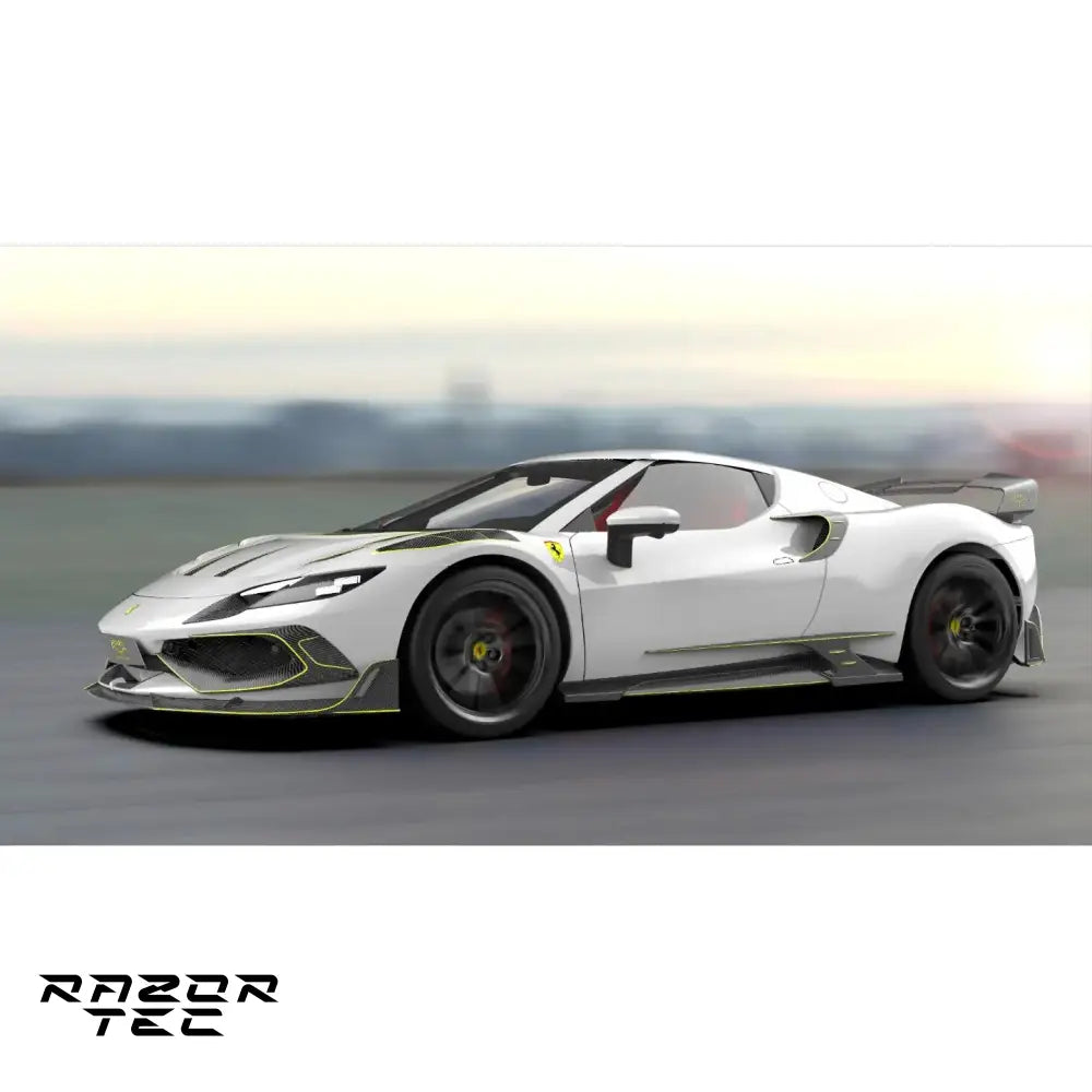 FERRARI 296 CARBON FIBER RAZOR BODY KIT