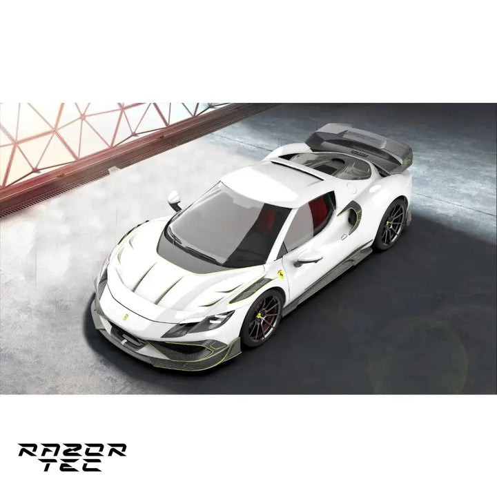 FERRARI 296 CARBON FIBER RAZOR BODY KIT