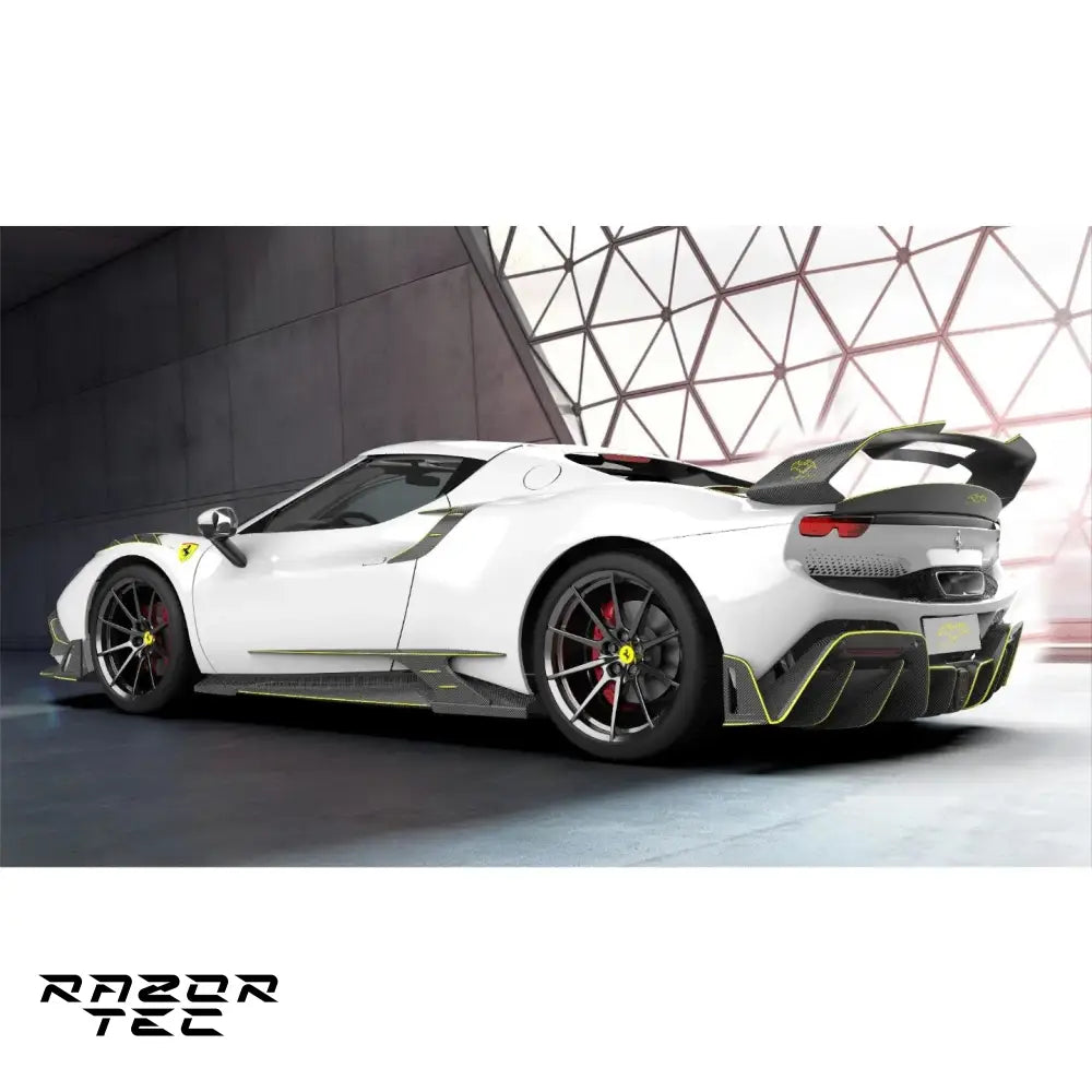 FERRARI 296 CARBON FIBER RAZOR BODY KIT