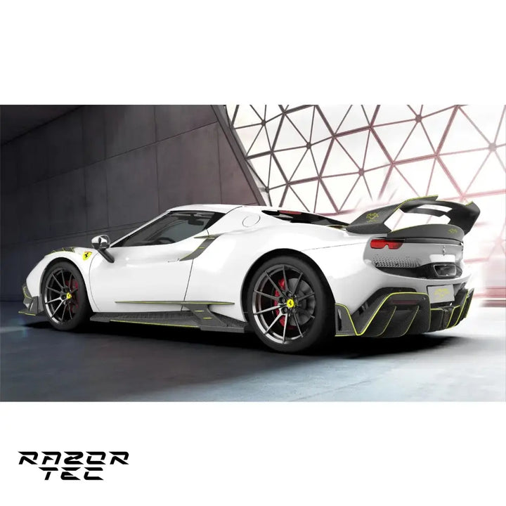 FERRARI 296 CARBON FIBER RAZOR BODY KIT