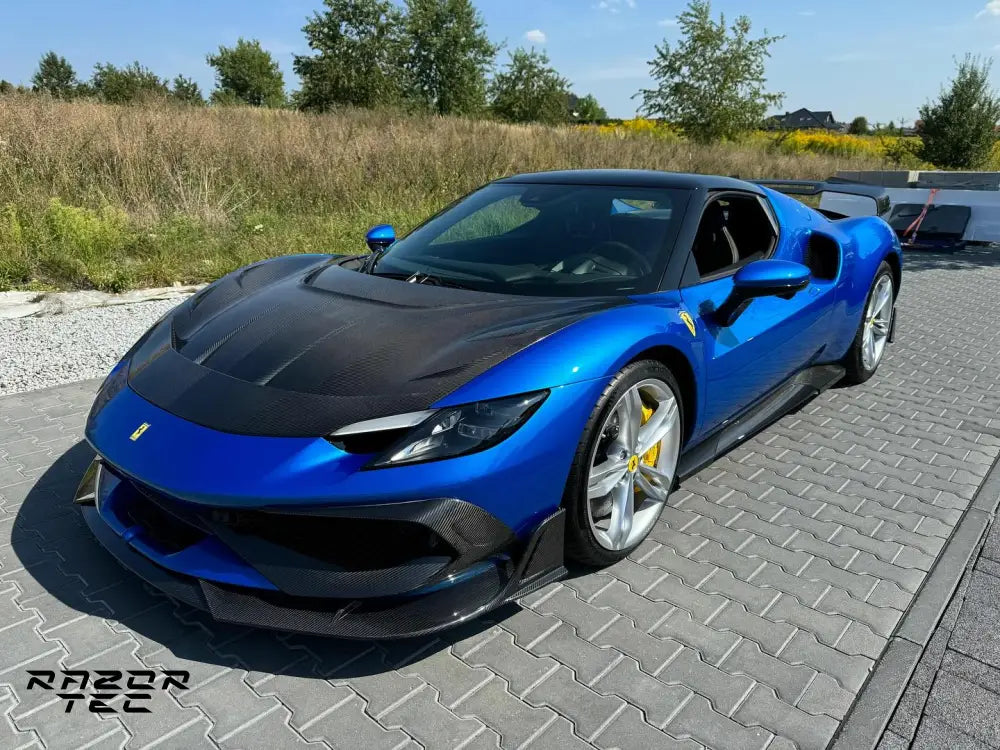 FERRARI 296 CARBON FIBER RAZOR BODY KIT