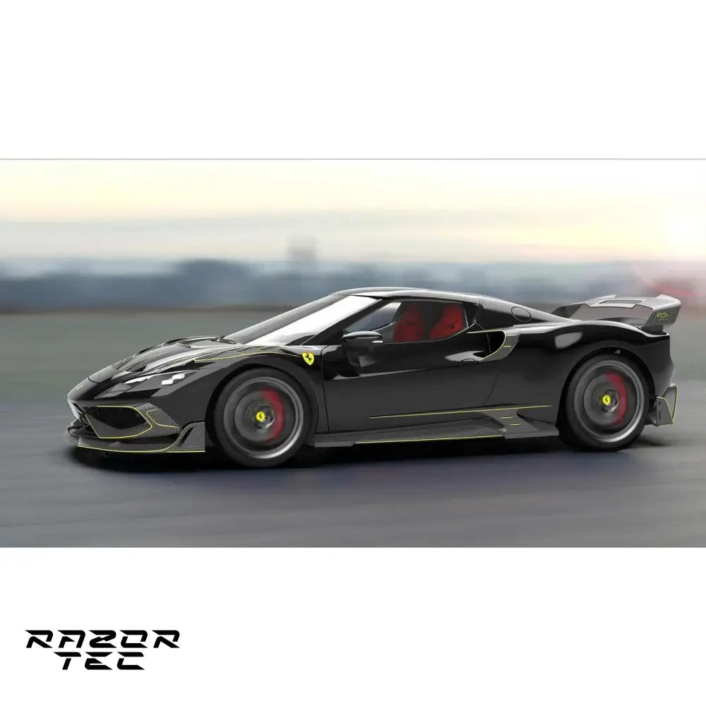 FERRARI 296 CARBON FIBER RAZOR BODY KIT