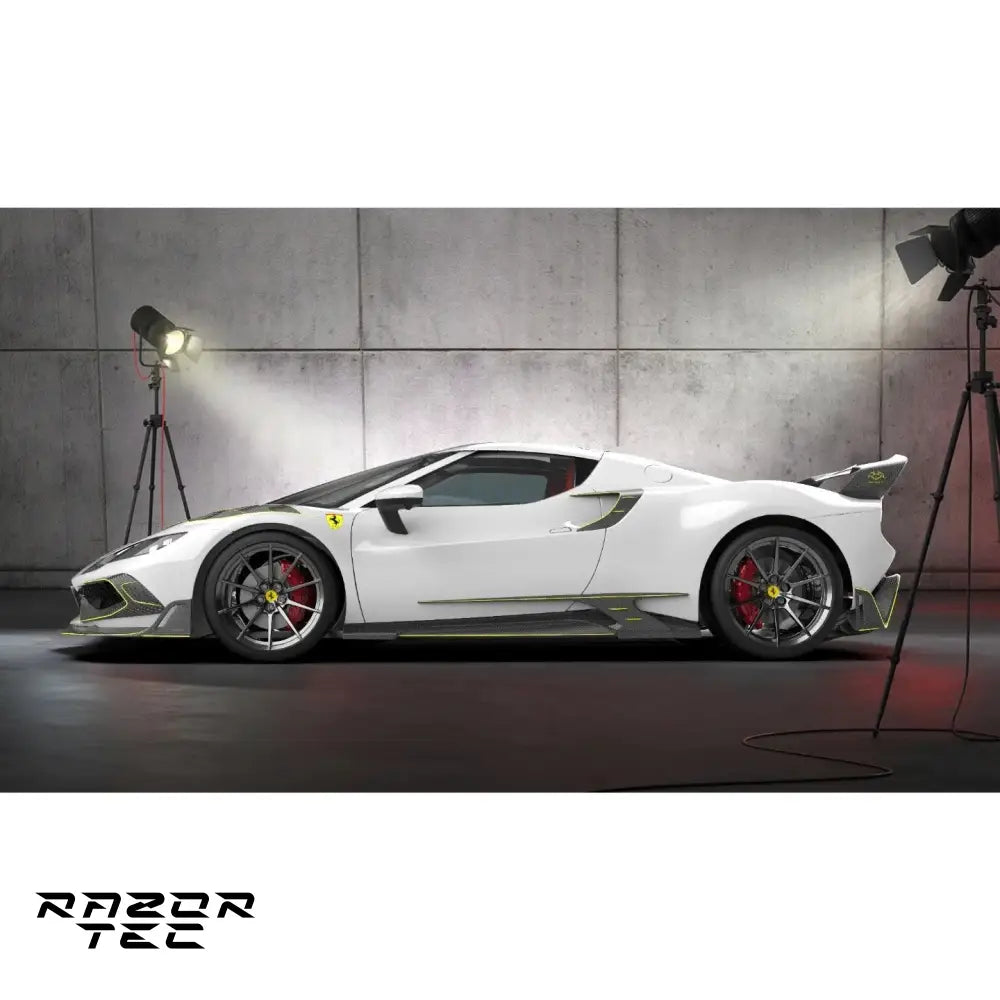FERRARI 296 CARBON FIBER RAZOR BODY KIT