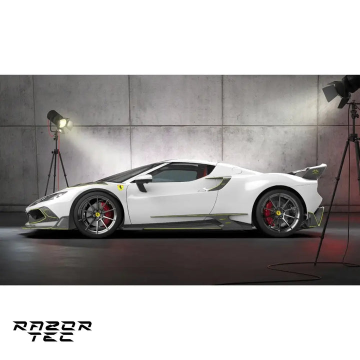 FERRARI 296 CARBON FIBER RAZOR BODY KIT