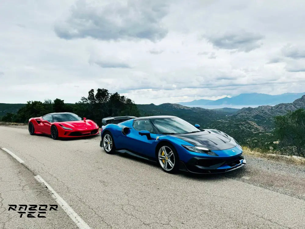 FERRARI 296 CARBON FIBER RAZOR BODY KIT