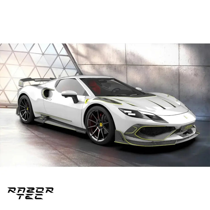 FERRARI 296 CARBON FIBER RAZOR BODY KIT