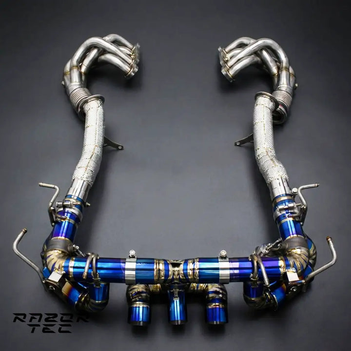 FERRARI 458 ITALIA COMPLETE EXHAUST SYSTEM
