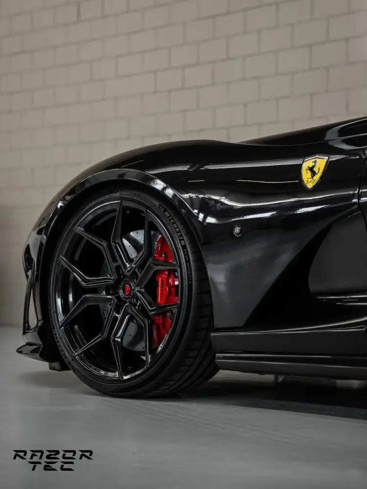 FERRARI 812 ON CUSTOM FORGED WHEELS