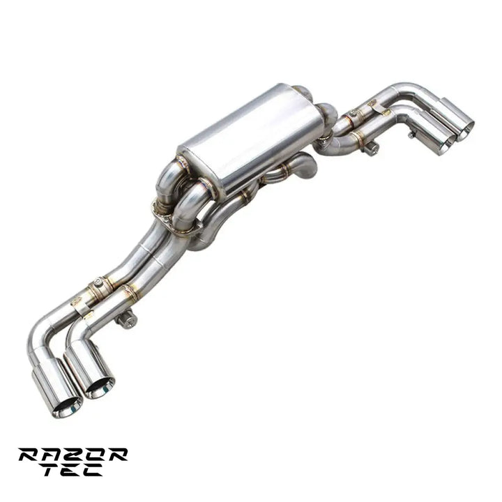 FERRARI F430 DOWNPIPES CATLESS OR WITH SPORT CATS AND HEADERS