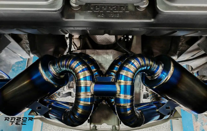 FERRARI F430 VALVETRONIC EXHAUST SYSTEM ’EVO RS’