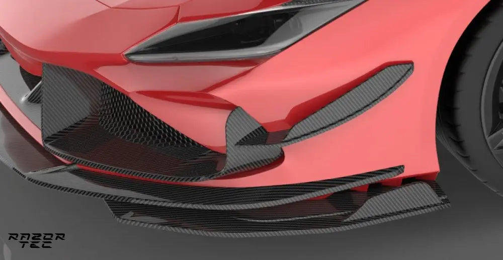 FERRARI F8 CARBON FIBER AERO KIT