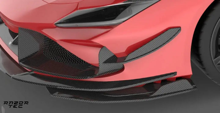 FERRARI F8 CARBON FIBER AERO KIT