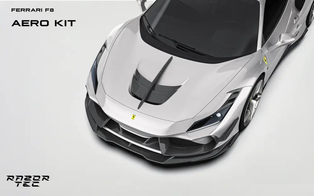 FERRARI F8 CARBON FIBER AERO KIT