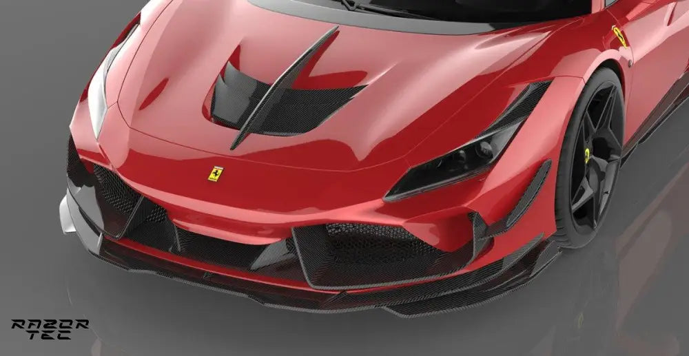 FERRARI F8 CARBON FIBER AERO KIT