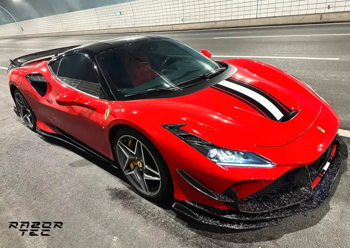 FERRARI F8 CARBON FIBER AERO KIT