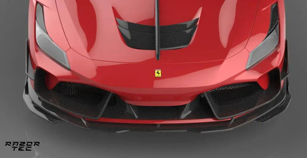 FERRARI F8 CARBON FIBER AERO KIT