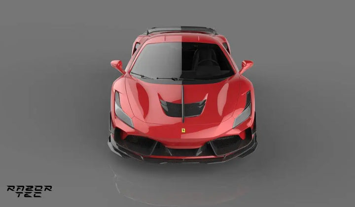 FERRARI F8 CARBON FIBER AERO KIT