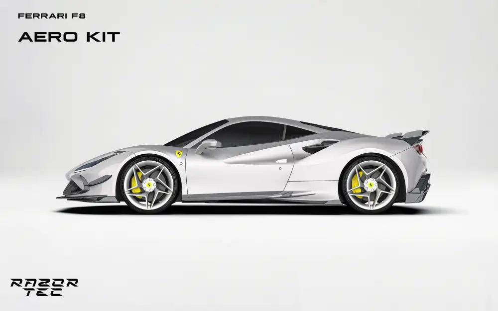 FERRARI F8 CARBON FIBER AERO KIT