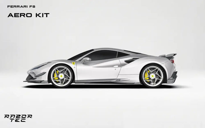 FERRARI F8 CARBON FIBER AERO KIT