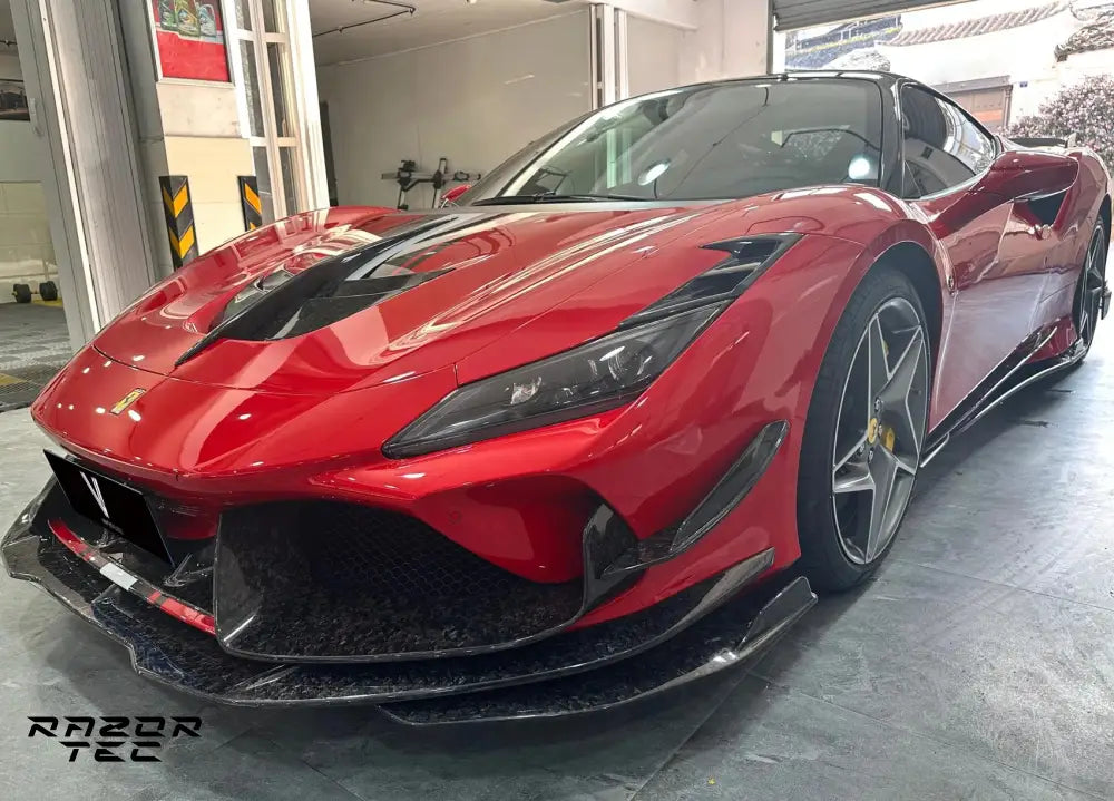 FERRARI F8 CARBON FIBER AERO KIT