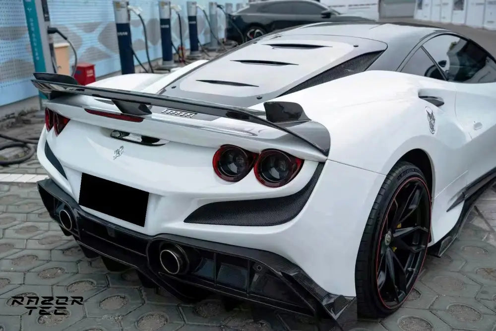 FERRARI F8 CARBON FIBER AERO KIT