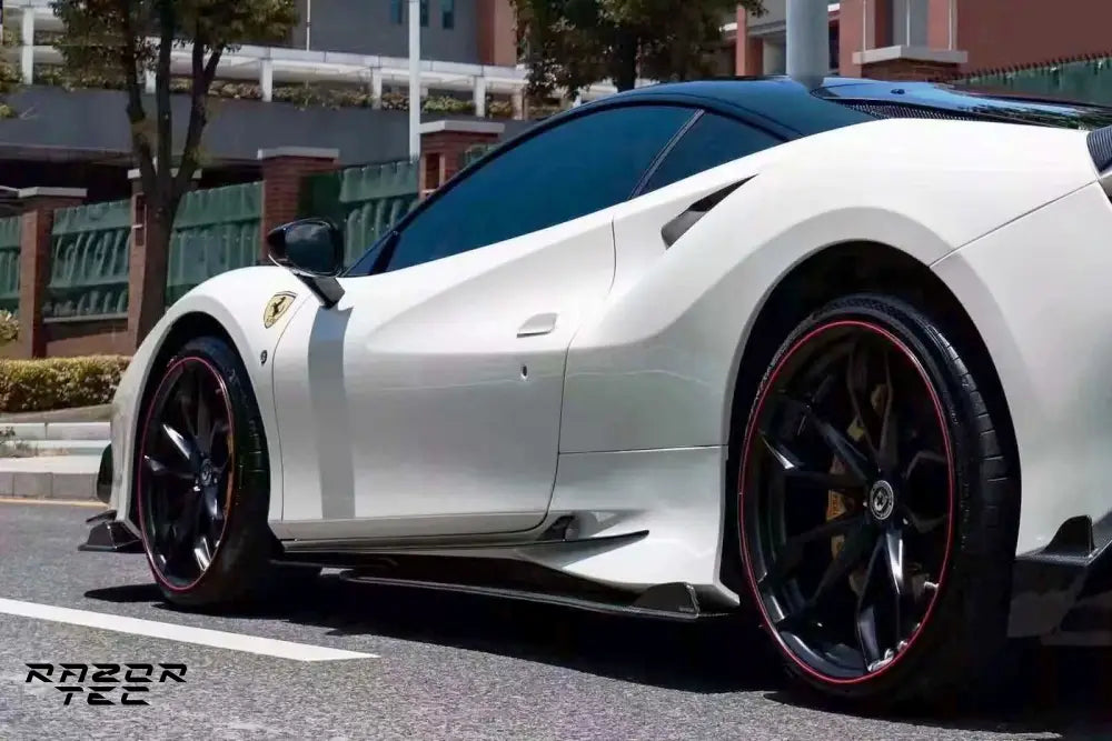 FERRARI F8 CARBON FIBER AERO KIT