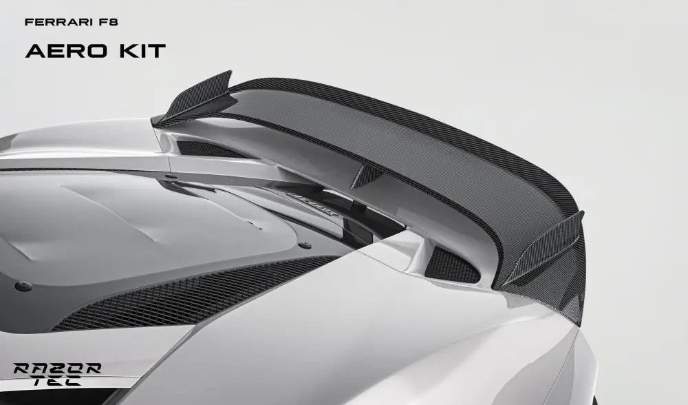 FERRARI F8 CARBON FIBER AERO KIT