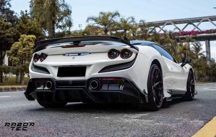 FERRARI F8 CARBON FIBER AERO KIT