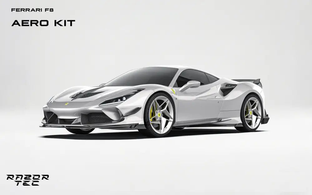 FERRARI F8 CARBON FIBER AERO KIT