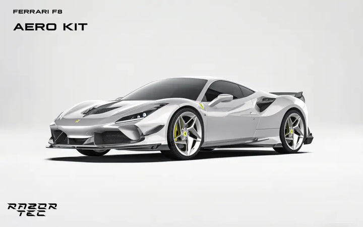 FERRARI F8 CARBON FIBER AERO KIT