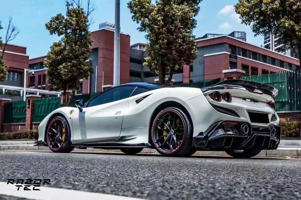FERRARI F8 CARBON FIBER AERO KIT
