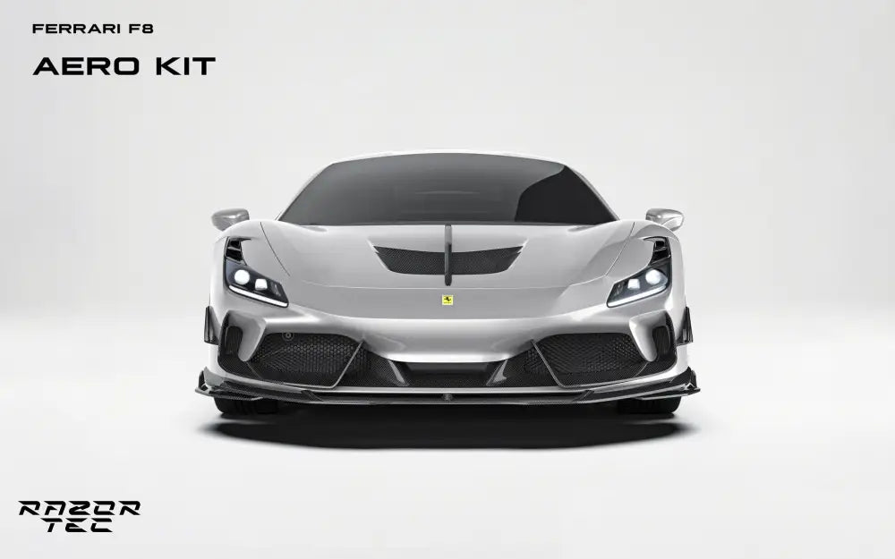 FERRARI F8 CARBON FIBER AERO KIT