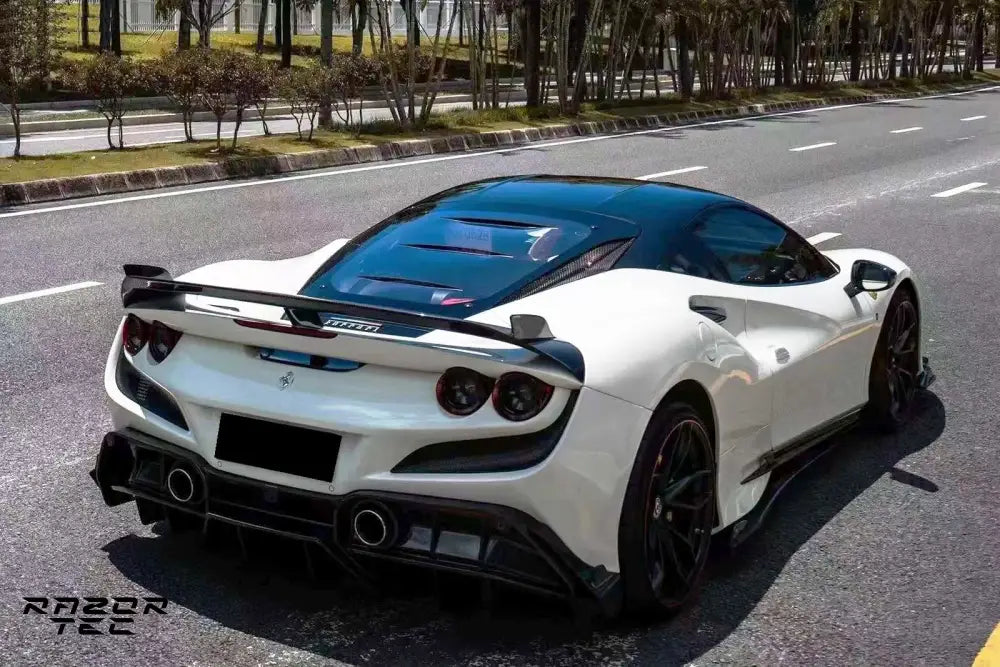 FERRARI F8 CARBON FIBER AERO KIT