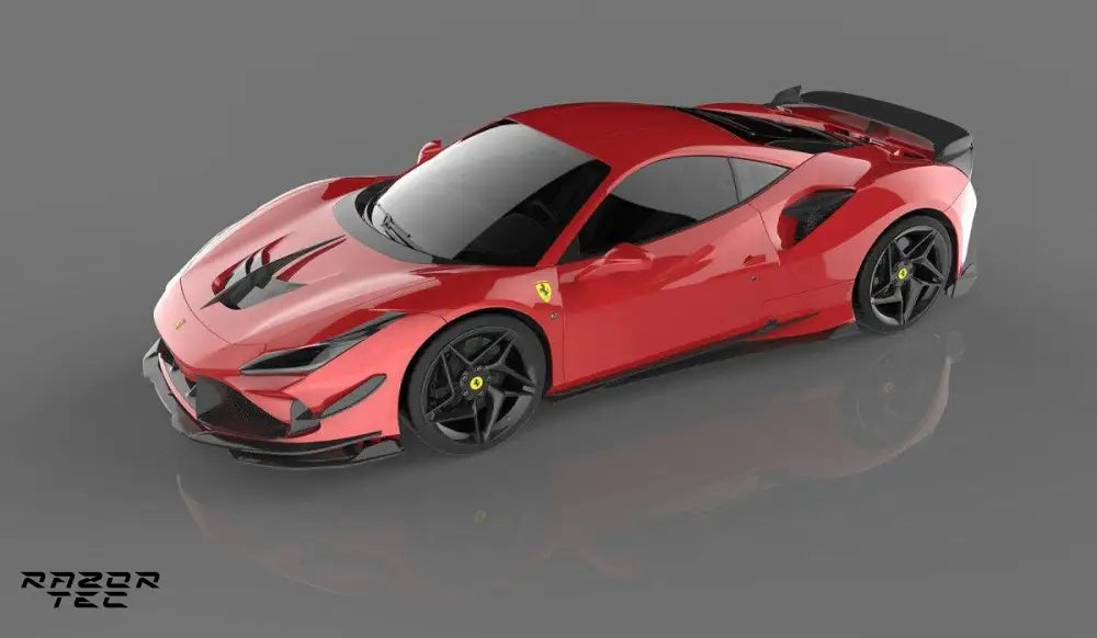 FERRARI F8 CARBON FIBER AERO KIT