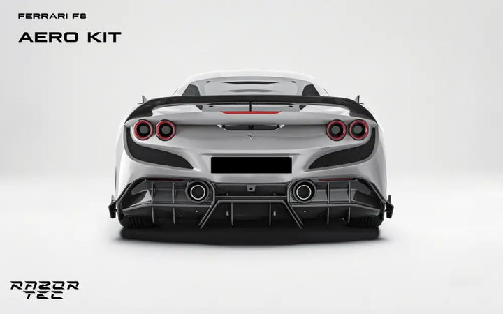 FERRARI F8 CARBON FIBER AERO KIT